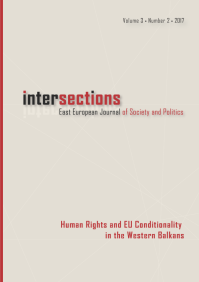 Intersections. East European Journal of Society and Politics Vol 3. No 2 has been recently published!