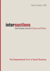 Intersections. East European Journal of Society and Politics Vol 3. No 1 has been recently published!